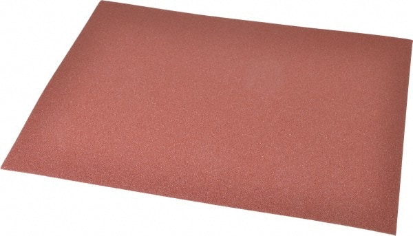 Adhesive Back Sanding Sheet: Aluminum Oxide, 80 Grit, 9
