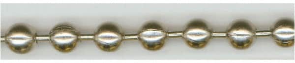 Number 3 Trade Size Stainless Steel Ball Chain MPN:00147A
