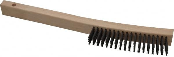 Scratch Brush, 4 Rows, 19 Columns, Steel MPN:194