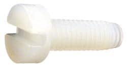 Machine Screw: M5x0.8 x 40.00 mm Length Under Head, Cheese Head, Slotted MPN:CHS-M5-40MM-N