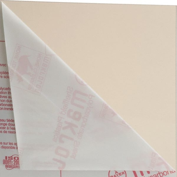 Plastic Sheet: Polycarbonate, 1/4