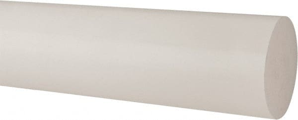 Plastic Rod: Polypropylene, 1' Long, 4