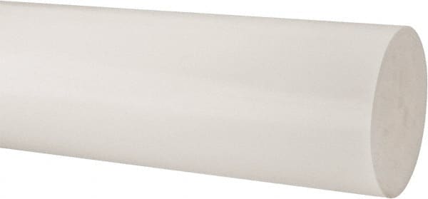 Plastic Rod: Polypropylene, 3' Long, 6