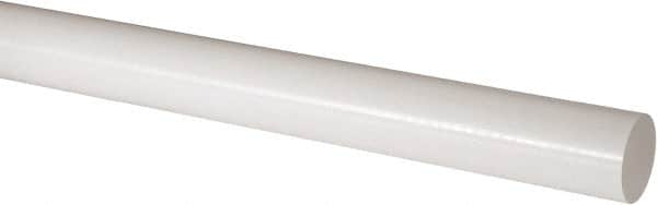 Plastic Rod: Acetal, 1' Long, 2-1/4