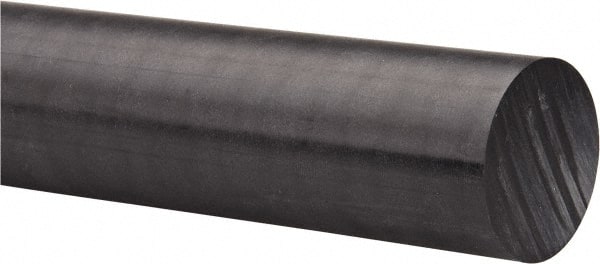 Plastic Rod: Acetal, 1' Long, 1-1/4