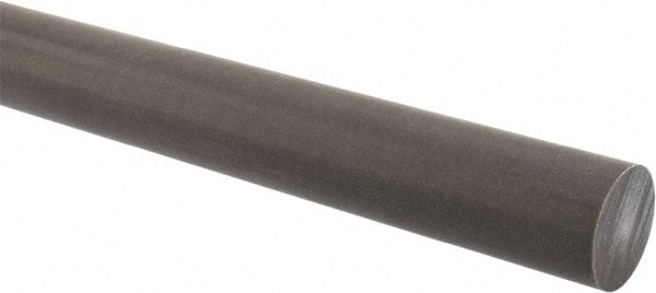 Plastic Rod: Acetal (PTFE-Filled), 1' Long, 1-1/4