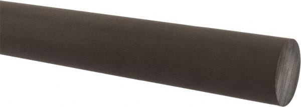 Plastic Rod: Acetal (PTFE-Filled), 4' Long, 1-1/2