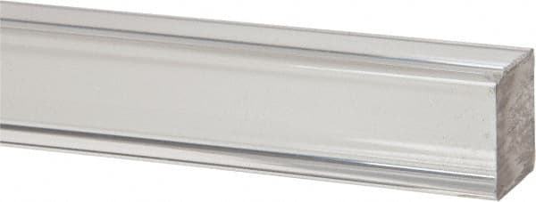 Plastic Bar: Acrylic, 3/8