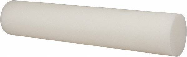 Plastic Rod: Polyethylene, 1' Long, 2-1/4