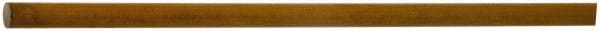 Plastic Rod: Polyurethane, 2' Long, 1-1/8