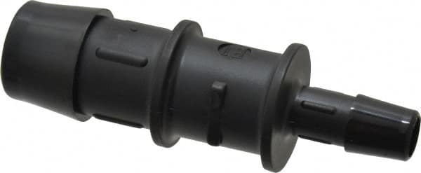 Barbed Tube Reducer: Single Barb, 3/4 x 3/8