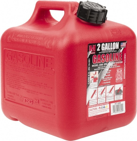 Safety Can: 2 gal, Polyethylene MPN:BRIG84023