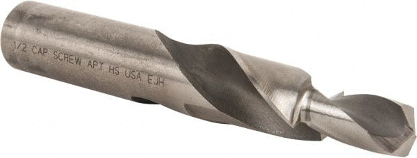Subland Step Drill Bit: 1/2, 5-1/8