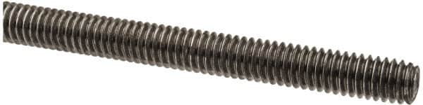 General-Purpose Threaded Rod: 5/16-18, 6' OAL, Low-Carbon Steel, Oil Finish MPN:01086