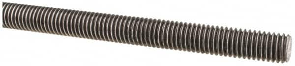 General-Purpose Threaded Rod: 1/2-13, 6' OAL, Low-Carbon Steel, Oil Finish MPN:01116
