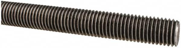 General-Purpose Threaded Rod: 3/4-10, 6' OAL, Low-Carbon Steel, Oil Finish MPN:01146