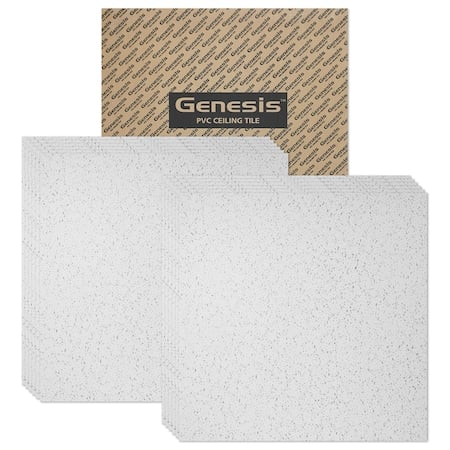 Printed Pro Ceiling Tile, 24 in W x 24 in L, 12 PK MPN:74100