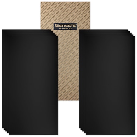 Smooth Pro Ceiling Tile, 48 in W x 24 in L, 10 PK MPN:74507