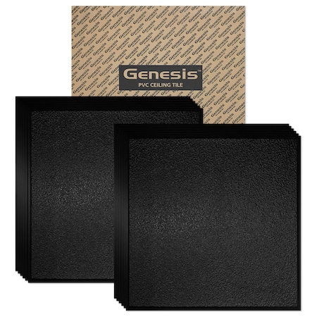 Stucco Pro Ceiling Tile, 24 in W x 24 in L, 12 PK MPN:77007