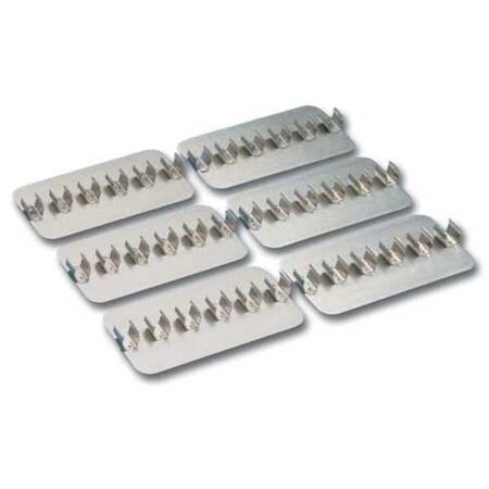 ClipPlates, Metal, forTube15-17mm, PK6 MPN:SI-1121