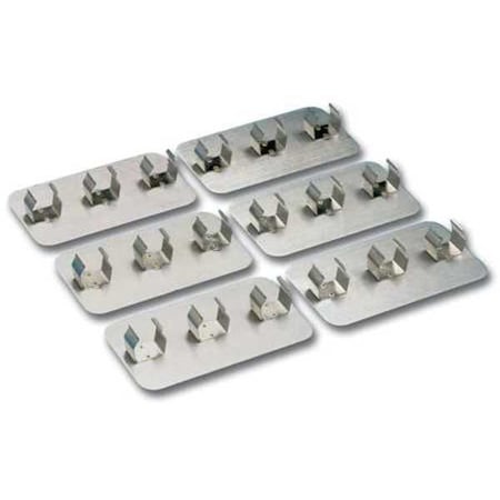 ClipPlates, Metal, forTube28-30mm, PK6 MPN:SI-1122