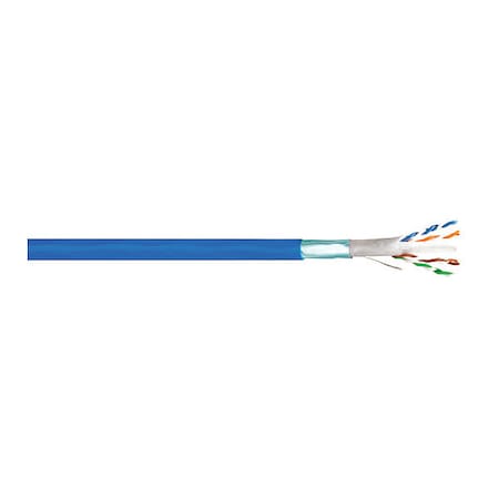 Category Cable, Shielded, Blue Jacket MPN:6133785