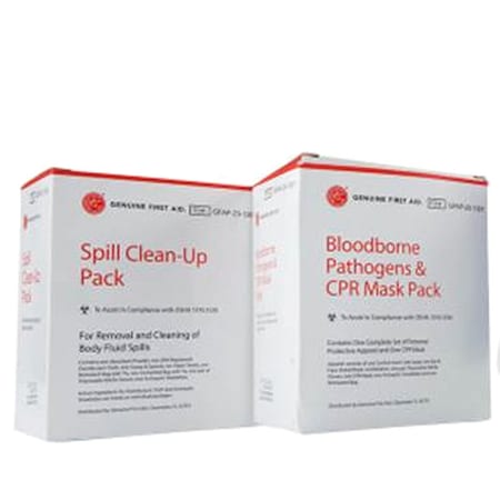Bloodborne Pathogens and CPR Mask Pack MPN:9999-2313-1