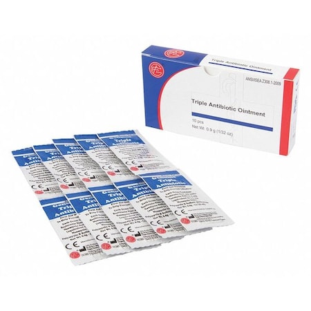Triple Antibiotic Ointment, PK10 MPN:9999-1005