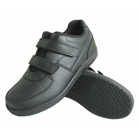 Women's Women's Hook-and-Loop Shoes, 6.5 W, Black MPN:230-6.5W