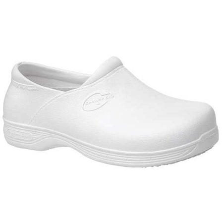 Women's Loafer Shoe, 10 EE, EVA, 4 in Height, White MPN:385-10W