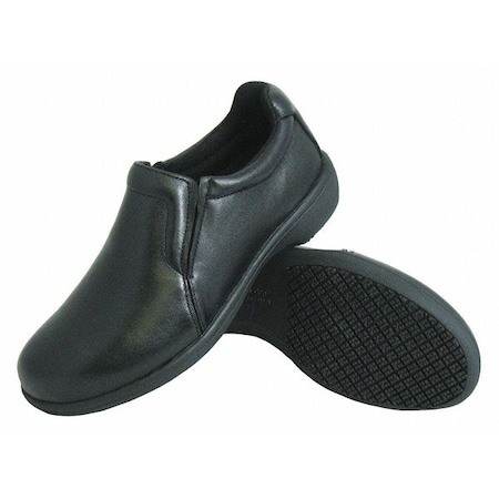 Women's Women's Slip On Shoes, 7 W, Black MPN:410-7W