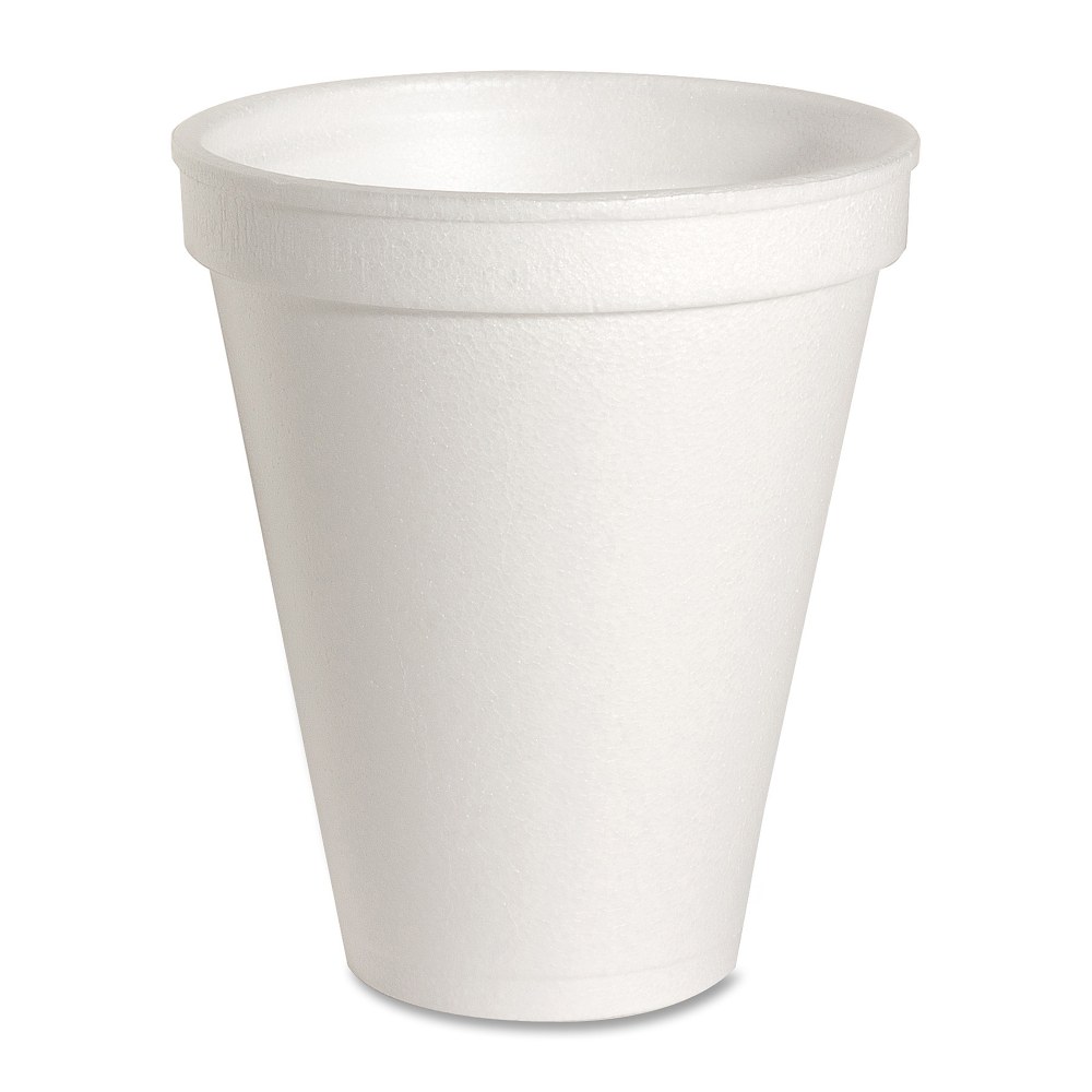 Genuine Joe Hot/Cold Foam Cups, 8 Oz, White, Carton Of 1, 000 Cups MPN:58550