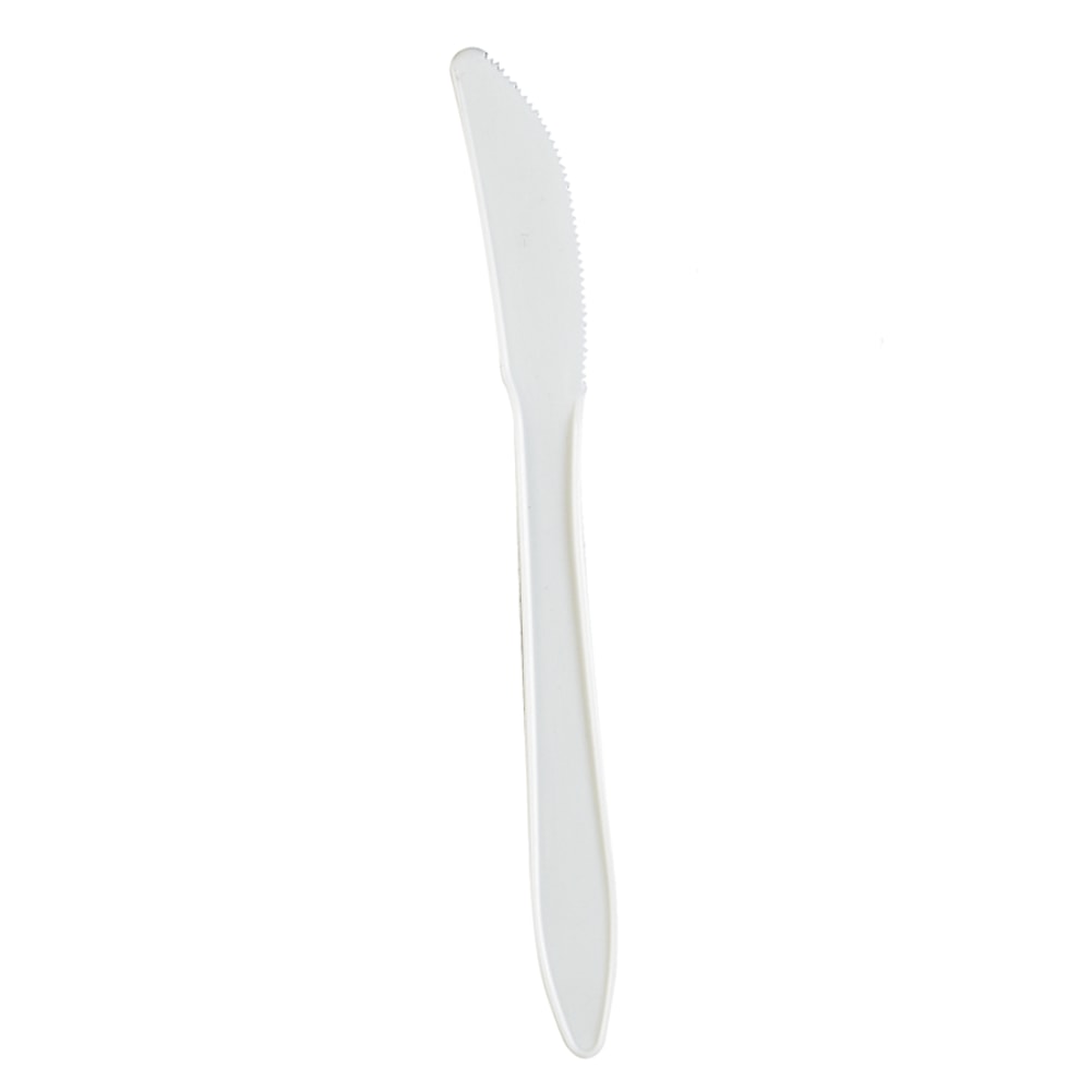 Genuine Joe Heavy/Medium-Weight Polypropylene Knives, White, Box Of 1, 000 MPN:20001