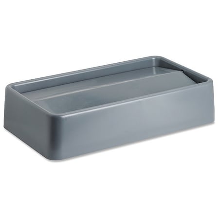 23 gal Space-saving Container Swing Lid, Swing Gray, 20.3 in W/Dia MPN:GJO02343