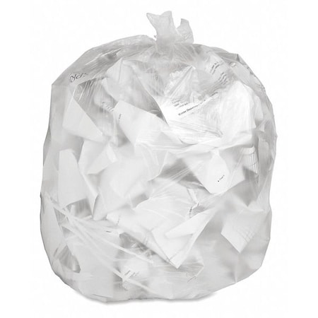 10 gal Trash Bags, S, 0.24 mm, Translucent MPN:GJO70010