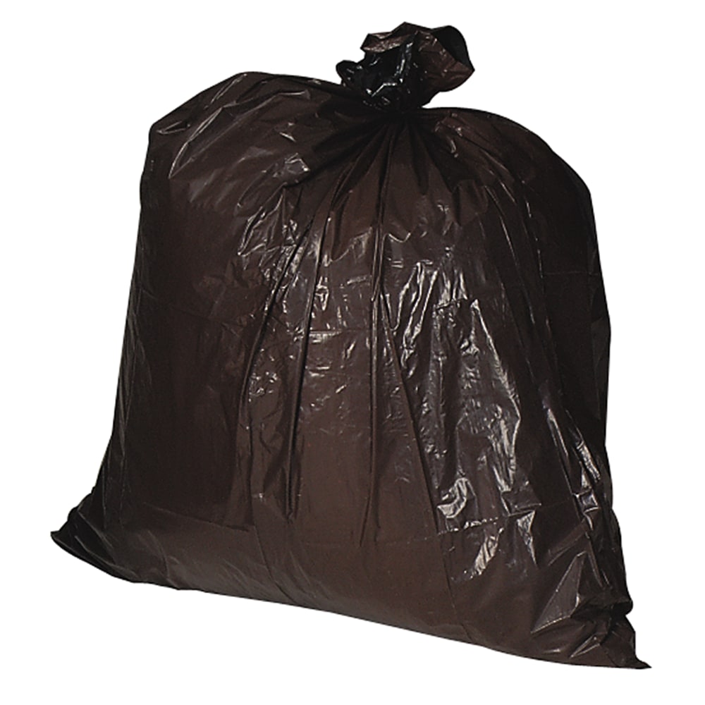Genuine Joe 1.5 mil Trash Bags, 45 gal, 39inH x 46inW, Black, 50 Bags (Min Order Qty 2) MPN:01534