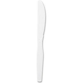 Genuine Joe® GJO10431 Knives Polystyrene White 100/Box GJO10431