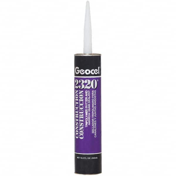 Seam Sealant: 10.3 oz Tube, White, Tripolymer MPN:GC67101