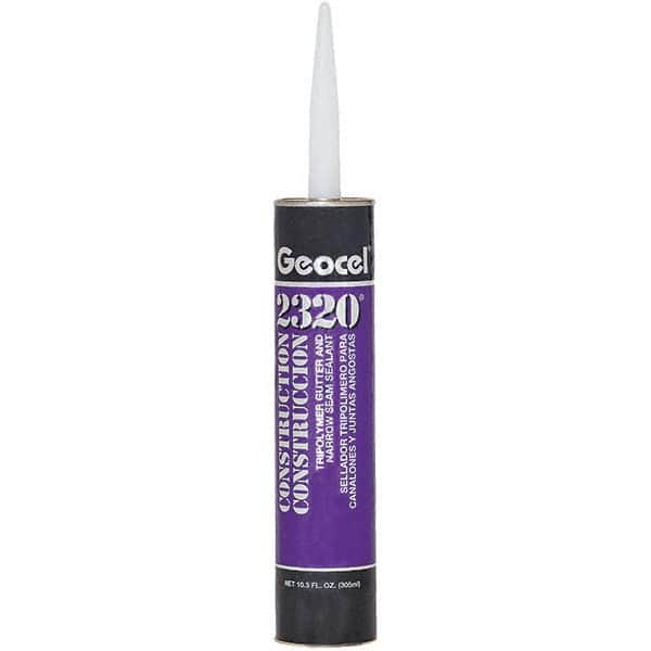 Seam Sealant: 10.3 oz Tube, Gray, Tripolymer MPN:GC67102