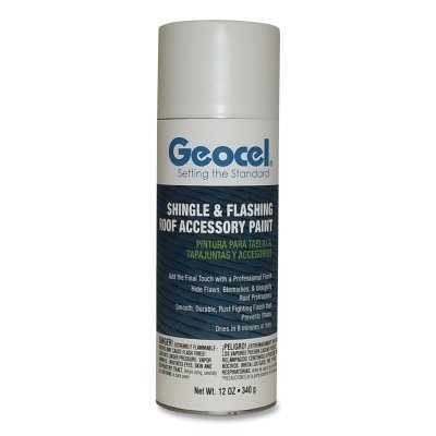 Shingle&Flashing Roof Access Paint White 12OZ MPN:GC91101-6X