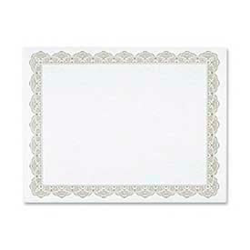 Geographics® Blank Award Certificate Golden Seal 25