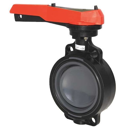 Butterfly Valve, PVC, 6 In MPN:161567007