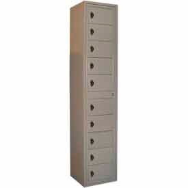 George O'Day 10 Door Locker w/ Combo Lock 16-1/2