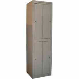 George O'Day 2-Tier 4 Door Locker w/ Cam Lock 24-5/16