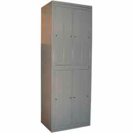 George O'Day 2-Tier 8 Door Garment Locker w/ Cam Lock 31