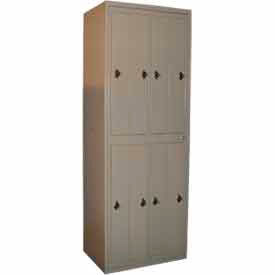 George O'Day 2-Tier 8 Door Locker w/ Combo Lock 31