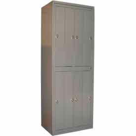 George O'Day 1-Tier 8 Door Locker w/ Knob Lock 31