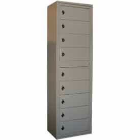 George O'Day 1-Tier 9 Door Locker w/ Combo Lock 24