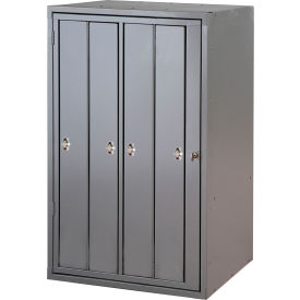 George O'Day 1-Tier 4 Door Garment Locker w/ Knob Lock 26