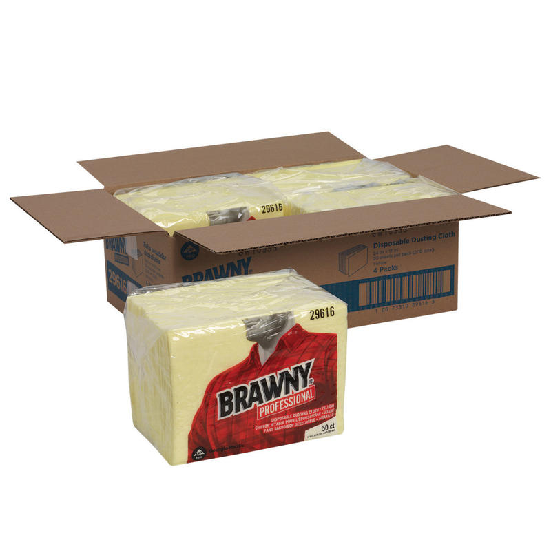 Brawny Georgia-Pacific Dusting Cloths, Box Of 50 MPN:29616